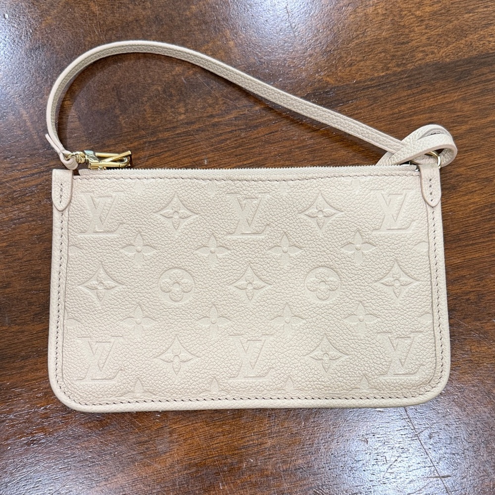 Louis Vuitton Tan Monogram Clutch